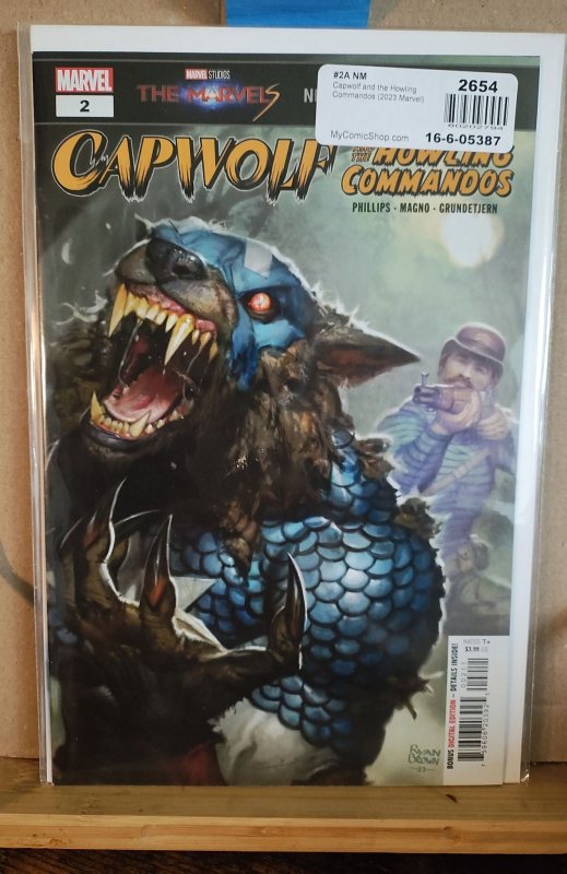 Capwolf and the Howling Commandos #1-4 (2023) complete series, nm, variants