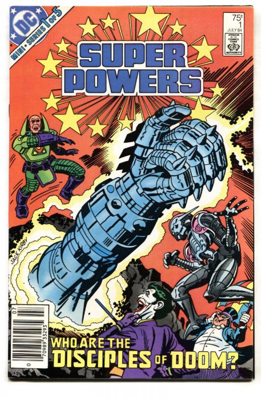 Super Powers #1 comic book Jack Kirby cover Newsstand-NM- 1984