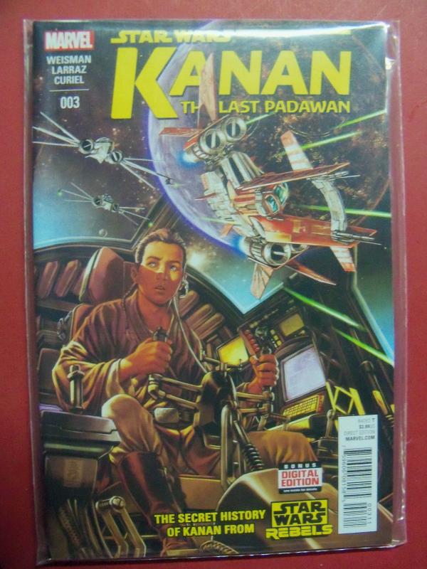 KANAN #003 REGULAR COVER NM 9.4 MARVEL 2015 SERIES