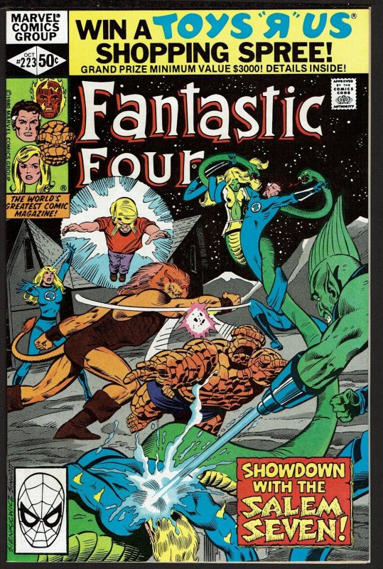 Fantastic Four #223 (Oct 1980, Marvel) 7.5 VF-