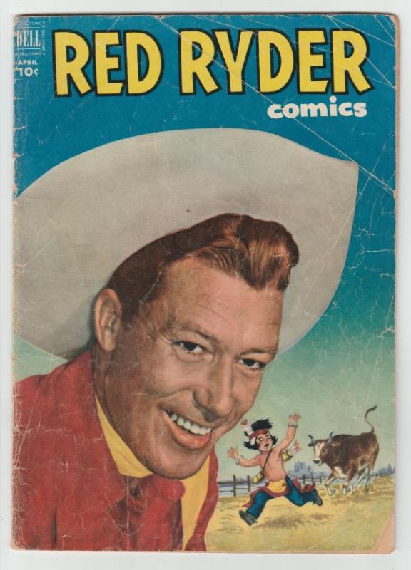 Red Ryder Comics #105 (Apr-52) VG- Affordable-Grade Red Ryder