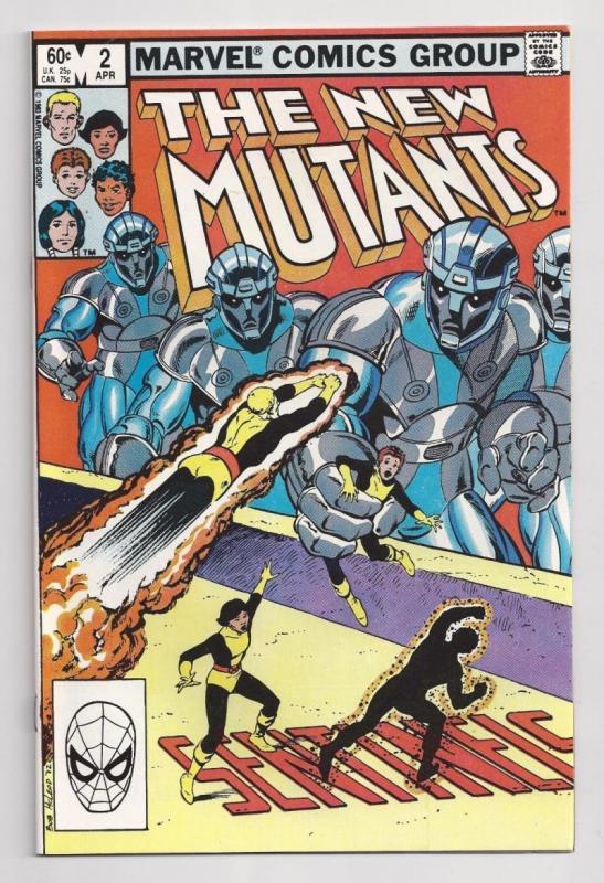 NEW MUTANTS #2, VF, CannonBall, Claremont, Marvel 1983, more in store