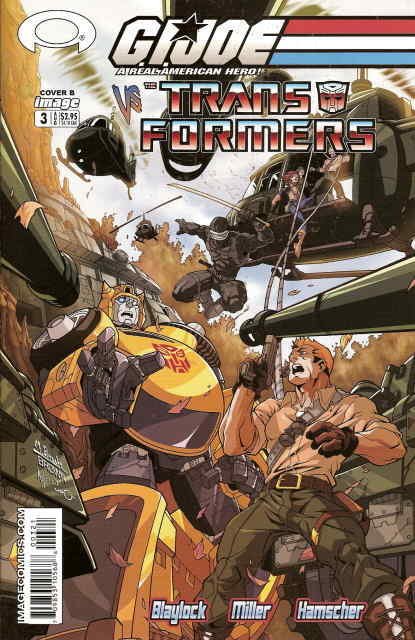 G.I. Joe vs. The Transformers #3B FN ; Image