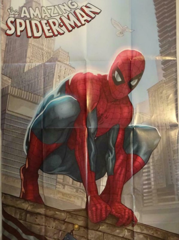 AMAZING SPIDER-MAN Promo Poster, 24 x 36, 2013, MARVEL, Unused 319