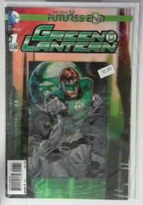 Green Lantern: Futures End #1 b DC (2014) 3D Lenticular Cover Comic Book