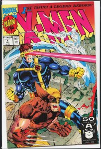 X-Men #1 Wolverine and Cyclops Cover (1991) X-Men [Key Issue]