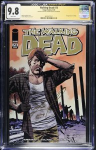 Walking Dead #73 signed by Michael Cudlitz (6/10) Graded CGC 9.8