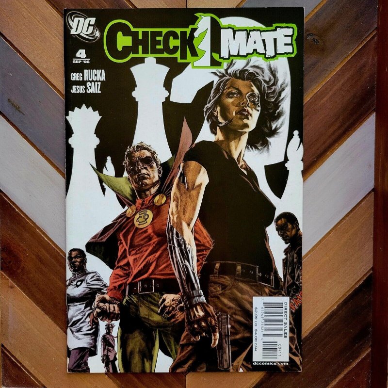 CHECK MATE #1, 2, 4 Set of 3 (DC Comics, 2006) Infinite Crisis crossover event