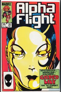 Alpha Flight #20 (1985) Alpha Flight