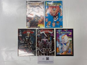 5 IMAGE comic books Ascension BloodStrike Shadow Hawk III Trencher 40 KM36