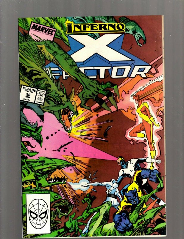 13 X-Factor Marvel Comic Books #30 31 32 33 34 35 36 37 38 39 40 41 42 SB1