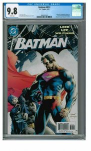 Batman 612 DC 2003 CGC 9.8 Jim Lee Classic VS Superman Cover Loeb Poison Ivy Key