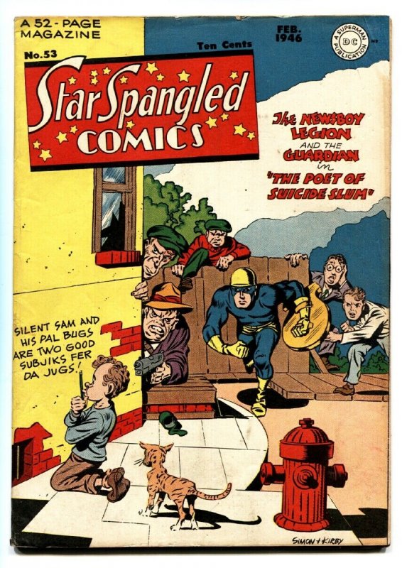 Star Spangled Comics #53 1946- SIMON AND KIRBY Liberty Belle- Golden Age comic