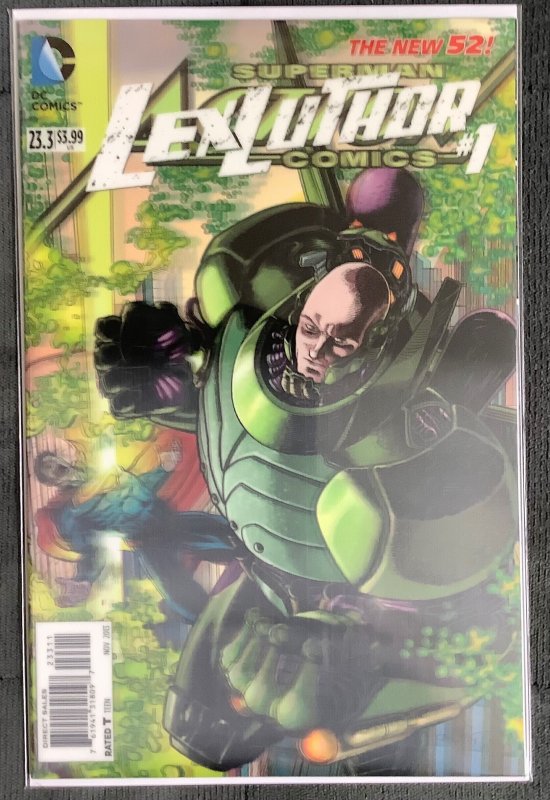 Action Comics #23.3 3-D Motion Cover (2013, DC) Lex Luthor Cover. NM/MT