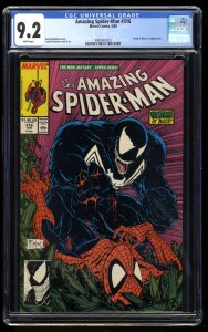 Amazing Spider-Man #316 CGC NM- 9.2 White Pages Classic McFarlane Venom Cover!