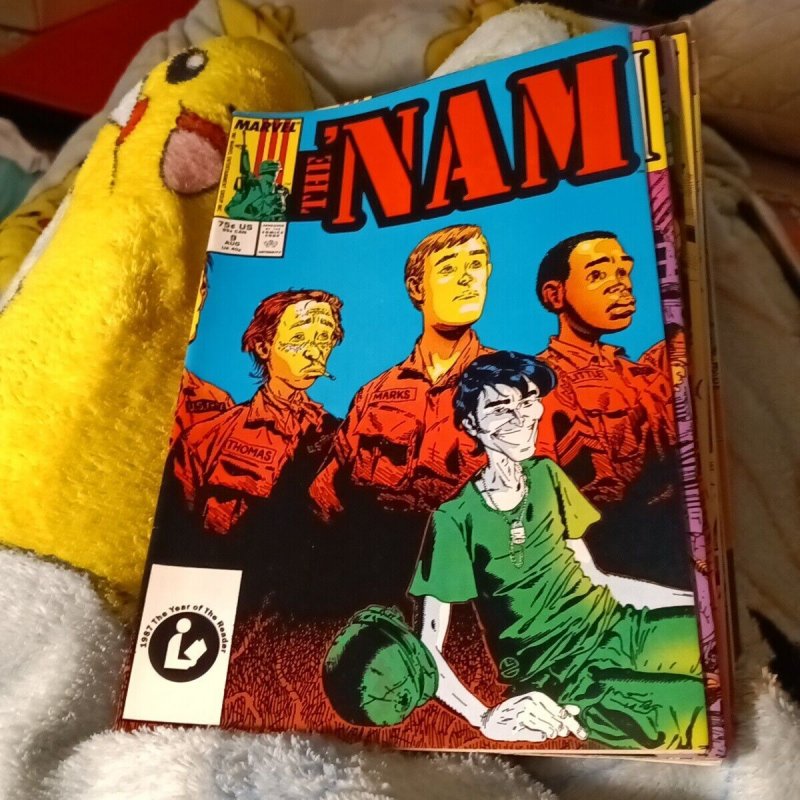 The Nam 14 Issue Marvel Comics Lot Run Set Vietnam War Collection copper age