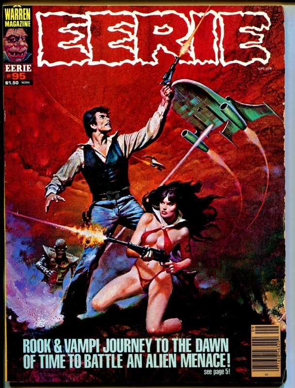 Eerie #95 1978-Warren-historic Rook & Vampirella team-up-VG+