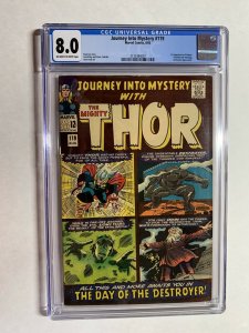 Journey Into Mystery #119 (Marvel, 1965) CGC Graded 8.0 Ow/w Pages Silver Age...