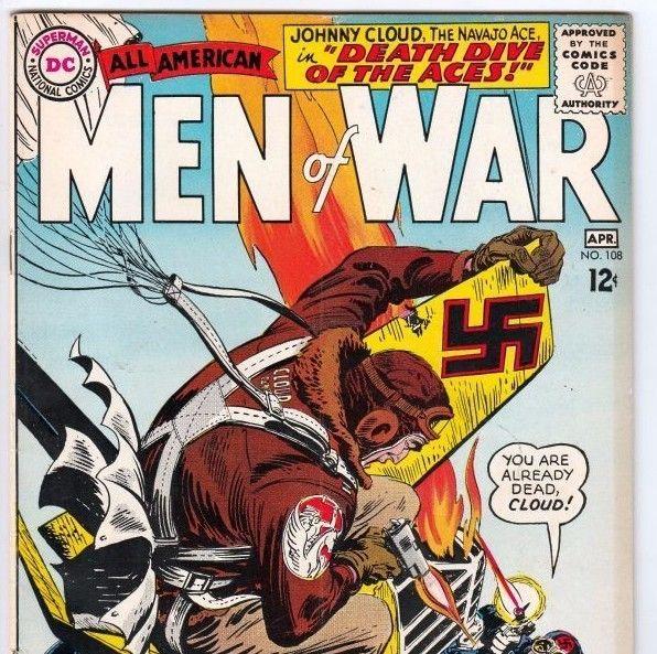 All-American Men of War #108 strict FN/VF+ 7.0  1965 Mid High-Grade Boca