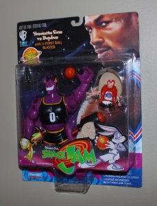 Michael Jordan Space Jam: Yosemite Sam & Bupkus Figure MOC  1996