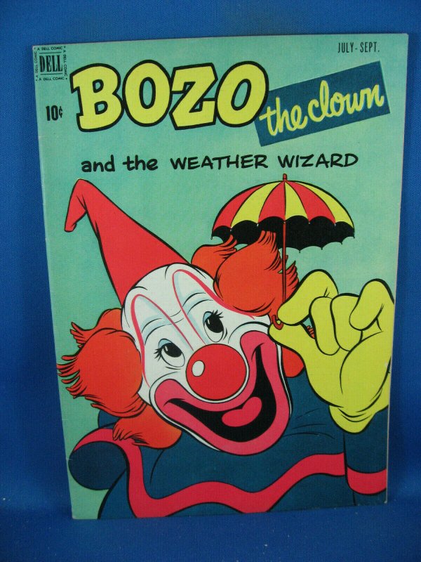 BOZO THE CLOWN 2 VF+ THE WEATHER WIZARD DELL 1951