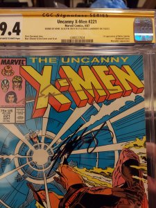 The Uncanny Xmen 221 1st appearance of Mr. Sinister autographed!!!