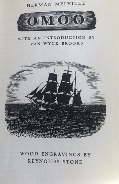 Omoo by Herman Melville, 1967, 272p