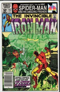 Iron Man #153 (1981) Iron Man