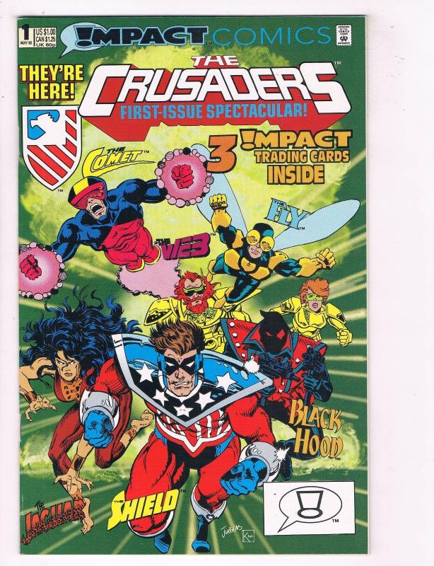 The Crusaders #1 VG/FN Impact Comics Comic Book May 1992 DE37 TW7