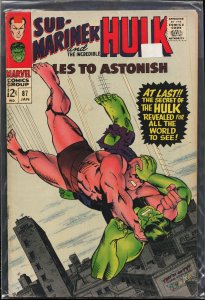Tales to Astonish #87 (1967) Hulk