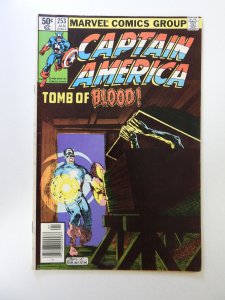 Captain America #253 (1981) FN/VF condition