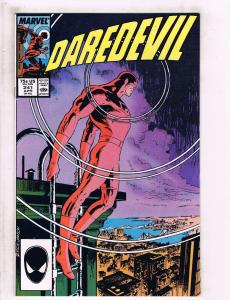 6 Daredevil Marvel Comic Books # 238 239 240 241 242 243 Bullseye Kingpin WT3