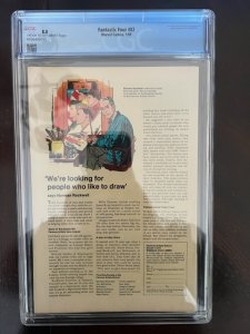 Fantastic Four #82 (1969) - CGC 8.0! Inhumans Iconic Cover!