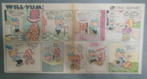 (16)  Will-Yum Sundays by Dave Gerardo from 1960 Size: 7.5  x 15 inches