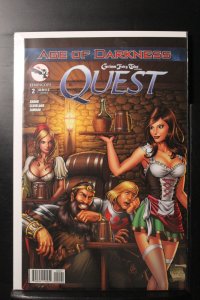 Grimm Fairy Tales presents Quest #2 Cover B - Alfredo Reyes (2014)