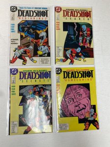 Deadshot Set:#1-4 4 different books average 8.0 VF (1988)