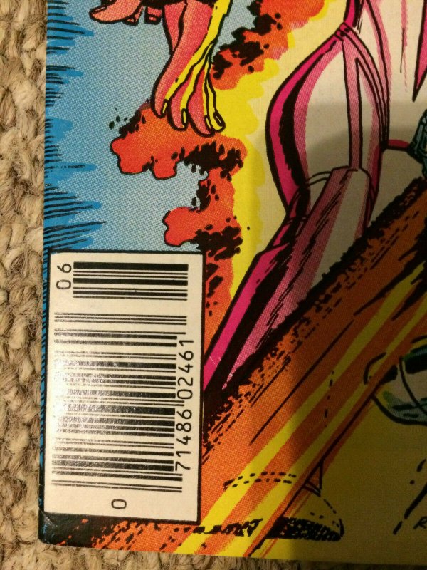 Uncanny X-Men #194 Marvel Juggernaut Rogue Nimrod VF+ 1985