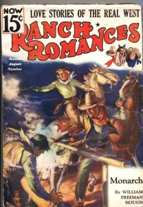 Ranch Romances  2nd August 1936--WESTERN PULP FICTION- FN-