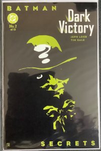Batman: Dark Victory #2 (2000, DC) Riddler Cover. NM+