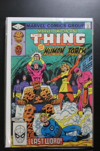 Marvel Two-in-One #89 Newsstand Edition (1982)