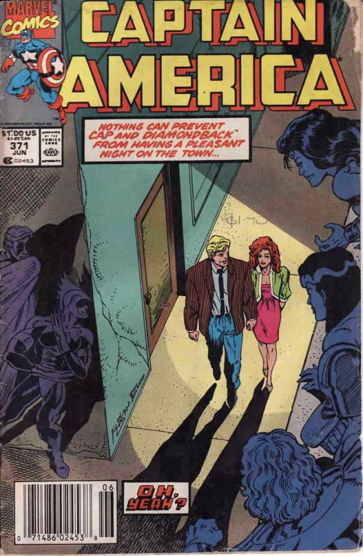 Captain America (1st Series) #371 VF/NM; Marvel | save on shipping - details ins