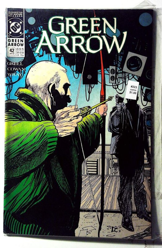 Green Arrow #42 (1991) DC Comics 1st Print Comic Book