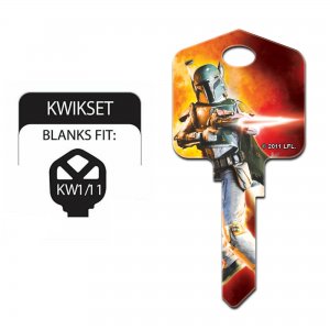 Star Wars Key Blanks (Kwikset-KW, Boba Fett)