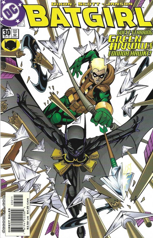 Batgirl #30 (Sept 02) - co-starring Green Arrow - Oracle - Ninth Legion