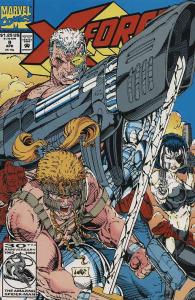 X-Force #9 FN ; Marvel | Rob Liefeld Cable Domino