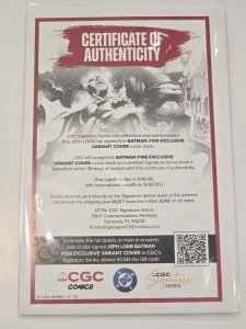 BATMAN #158 DC COMICS 2025 CVR Q - 1:608 RATIO INKS SIGNED BY JEPH LOEB  NM