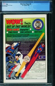 The New Teen Titans #26 CGC 9.6 1st TERRA 1982 2057591006