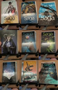 Lot of 9 Comics (See Description) Saga