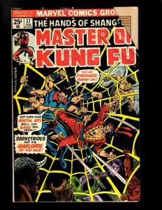 10 Master of Kung Fu Marvel Comics # 28 32 37 38 39 40 41 42 43 44  WS6