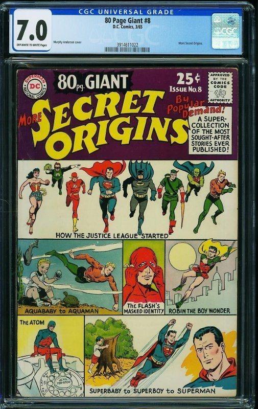 80 Page Giant #8 (1965) CGC 7.0 FVF